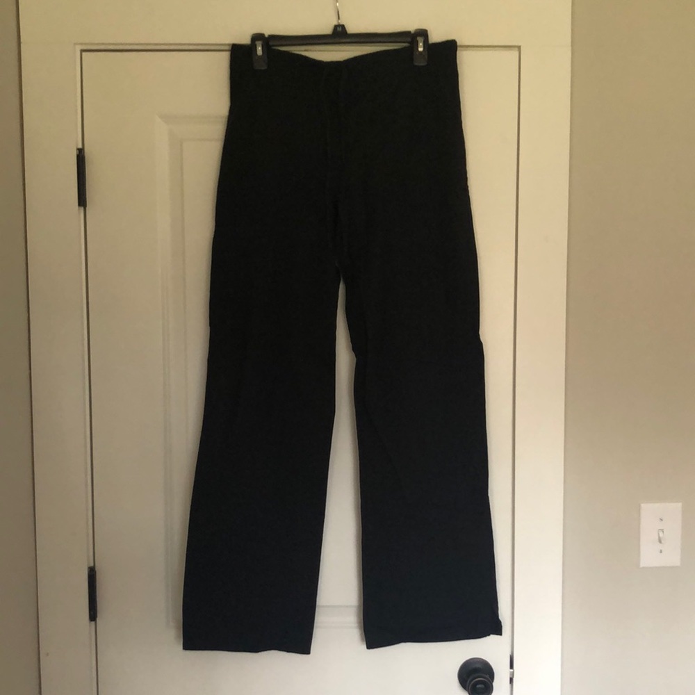 Black tall scrub bottoms